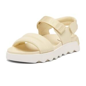SOREL Viibe Sandals Women’s 7 – Cream – New Without Box 👣☀️